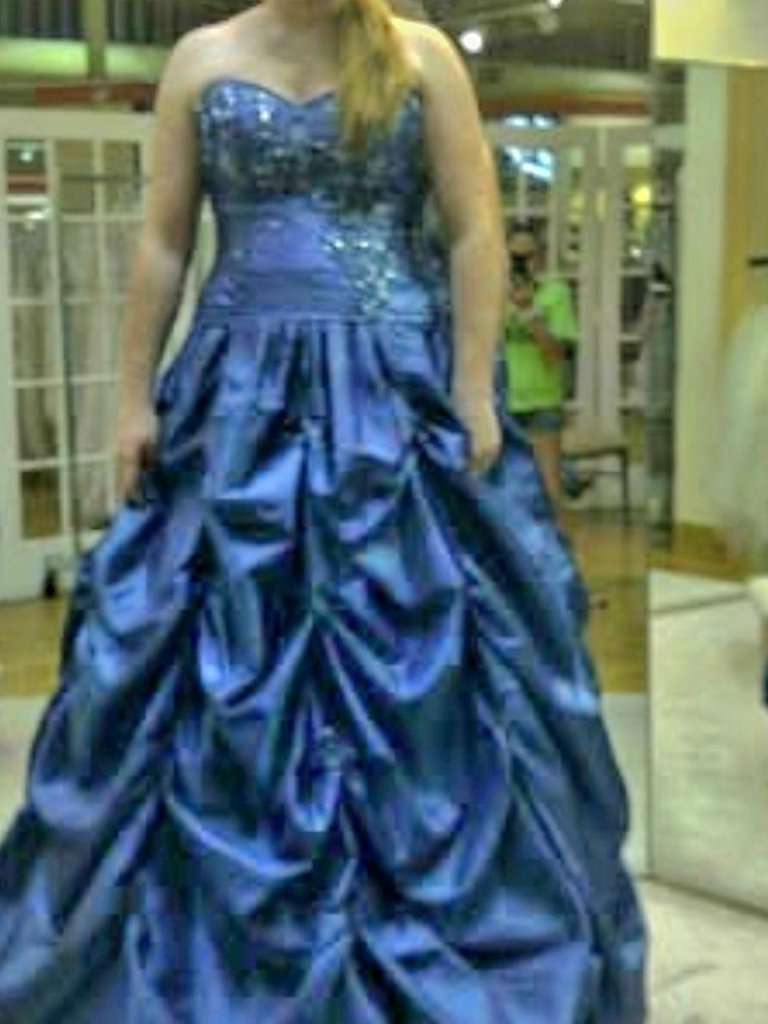 Lace Up Formal Dress